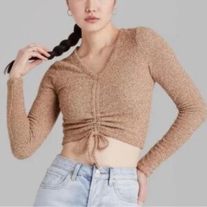 Wild Fable Sweater Crop Top